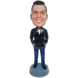 (image for) Personalised Bobblehead Gift For Dad