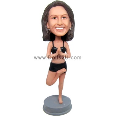  Custom Female Yogi Bobblehead Best Gift For Yoga Lover Item:1511101