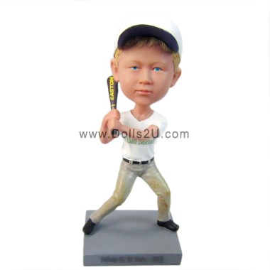  Custom Baseball Batter Bobblehead Item:451216