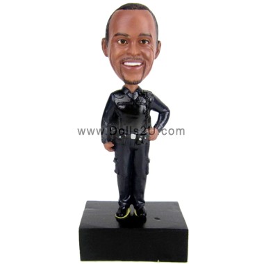  Personalized Bobblehead Police Officer Gifts For Police Retirement Item:74556