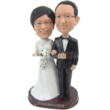  Custom Bobble Heads Couple Anniversary Wedding Gift Ideas Item:15343
