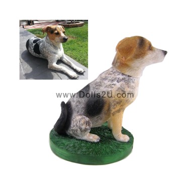  Fully Custom Made Dog Bobblehead - Pet Dashboard Bobblehead Item:53183