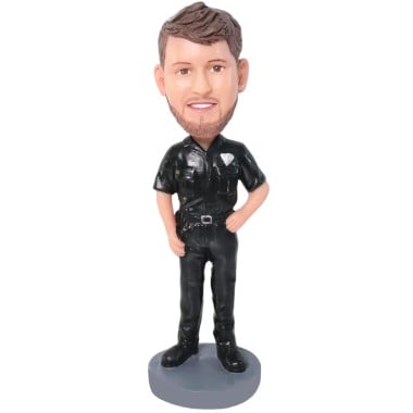 (image for) Personalized Police Bobblehead Gift