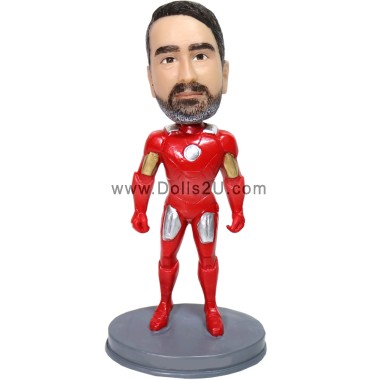 (image for) Personalized Superhero Bobblehead From Your Photo