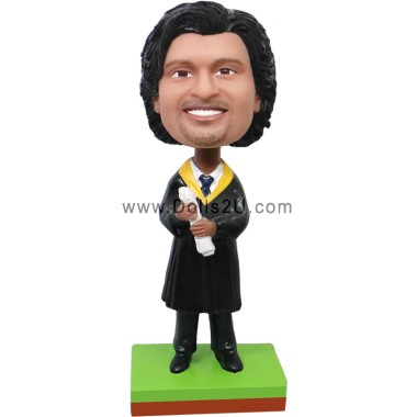 Male Graduation Bobblehead