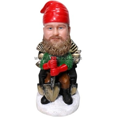 (image for) Personalized Gnome Bobblehead From Your Photo - Game Of Gnomes