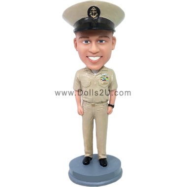 Personalized U.S. Navy Chief Petty Bobblehead