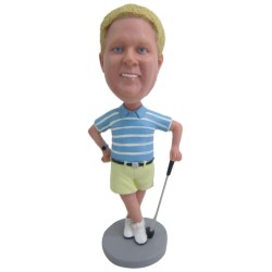 Custom Golfer Bobblehead Gift