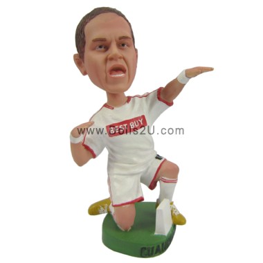  Custom Soccer Player Bobblehead Item:13717