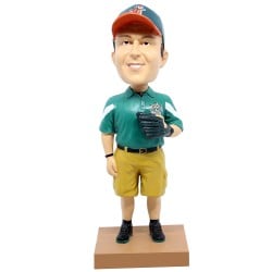 (image for) Custom Baseball Coach Bobblehead