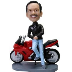 Motorbike Rider Bobblehead Gift