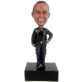 (image for) Personalized Bobblehead Police Officer Gifts For Police Retirement