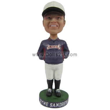 (image for) Custom Made Baseball Coach Bobblehead Gift