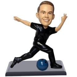  Custom Bowling Player Bobblehead / Gift for Bowling Player