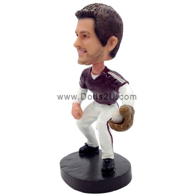  Custom Male Baseball Player Bobbleheads Gifts