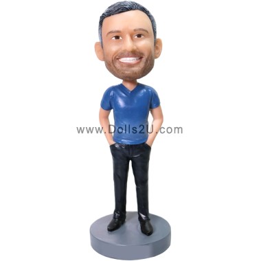  Custom 3D Bobblehead Gift For Dad Item:26334