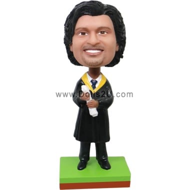  Custom Graduation Bobblehead Gift For Male Item:1531703