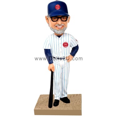  Custom Baseball Player Bobblehead / Gift For Baseball Fans Item:051141