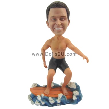  Custom Surfer Surfing Bobblehead Item:52266