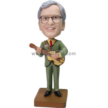 Custom Guitar Player Bobblehead