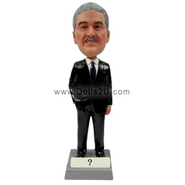  Custom Boss With Hand In Pocket Bobblehead Item:13609