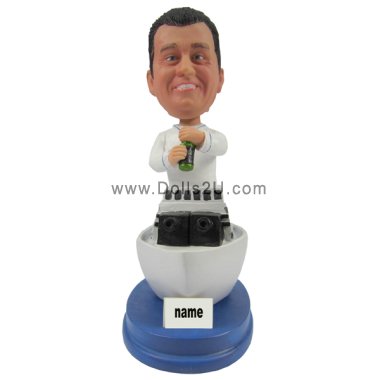 Custom Navy Bobblehead Gift / Custom Sailor Bobbblehead Gift