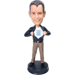 bobblehead boss gift- your logo on the chest