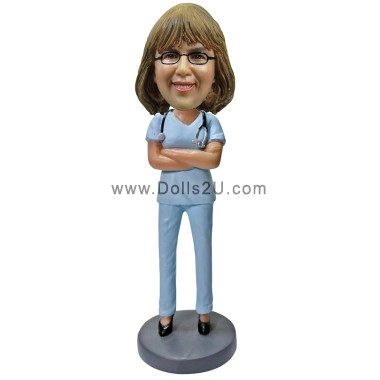 Personalized Nurse Bobblehead