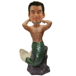 Custom merman bobblehead