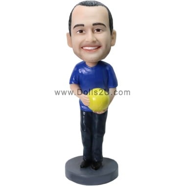 (image for) Custom Bowling Player Bobblehead Item:27980