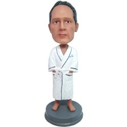 Male In Bathrobe