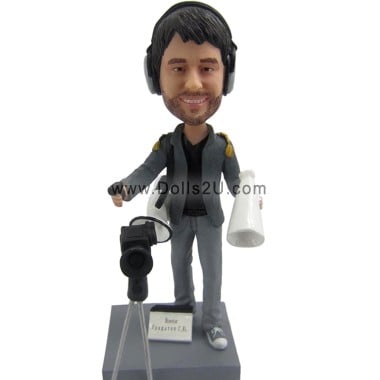  Custom Bobblehead Male Film Director