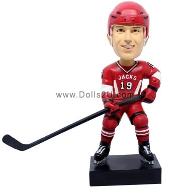  Custom Make Your Own Hockey Bobblehead Item:21659