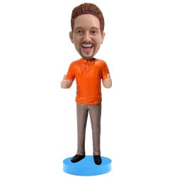 Thumbs up bobblehead