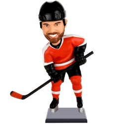  Custom hockey player bobblehead