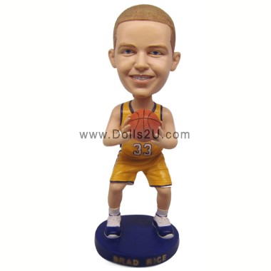 (image for) Custom Kid Basketball Player Bobblehead