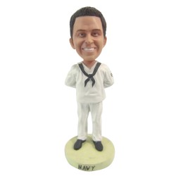 (image for) Custom Navy Sailor Bobblehead Personalized Nave Gifts