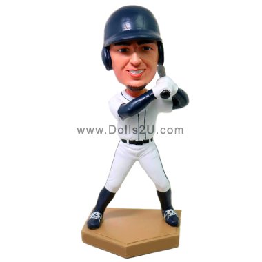 Custom Baseball Player Bobblehead with Your Face