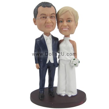 (image for) Custom Bobbleheads Intimate Couple Anniversary Gift