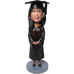 Female Graduation Bobblehead