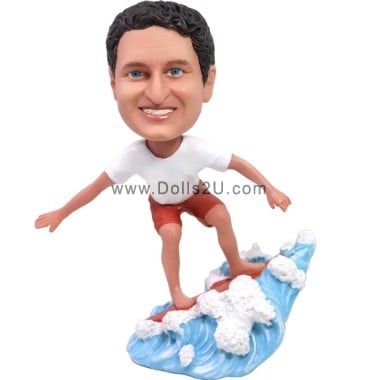  Custom Surfer Bobblehead Item:13752