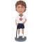 (image for) Custom Lacrosse Bobblehead Item:451269