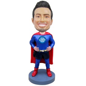 (image for) Custom Superhero Bobblehead - Father's Day Gifts Boss's Day Gift