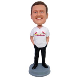 Male In Baseball Jersey Any Team Logo