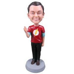 Custom The Big Bang Theory Style Male Bobblehead