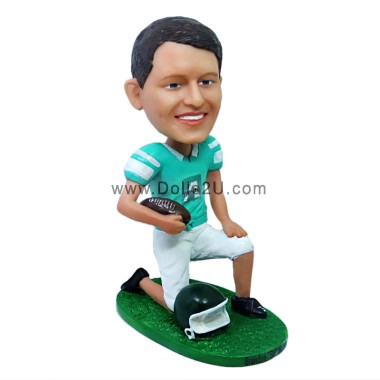 (image for) Custom Male Football Player Bobblehead