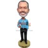 Casual Executive with Smart Phone bobblehead