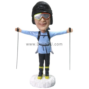 Skier Skiing