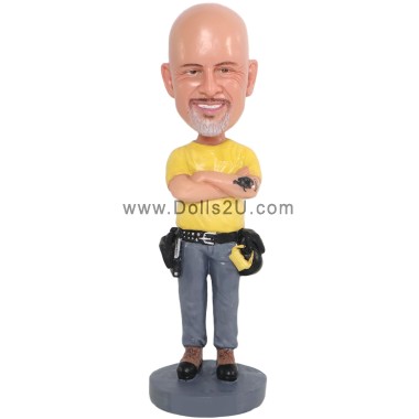 (image for) Custom Electrician Bobblehead