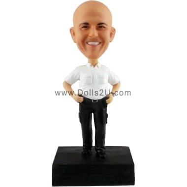  Custom Male In Cargo Pants Bobblehead Item:105416